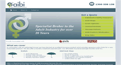 Desktop Screenshot of aibi.com.au