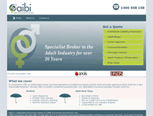 Tablet Screenshot of aibi.com.au